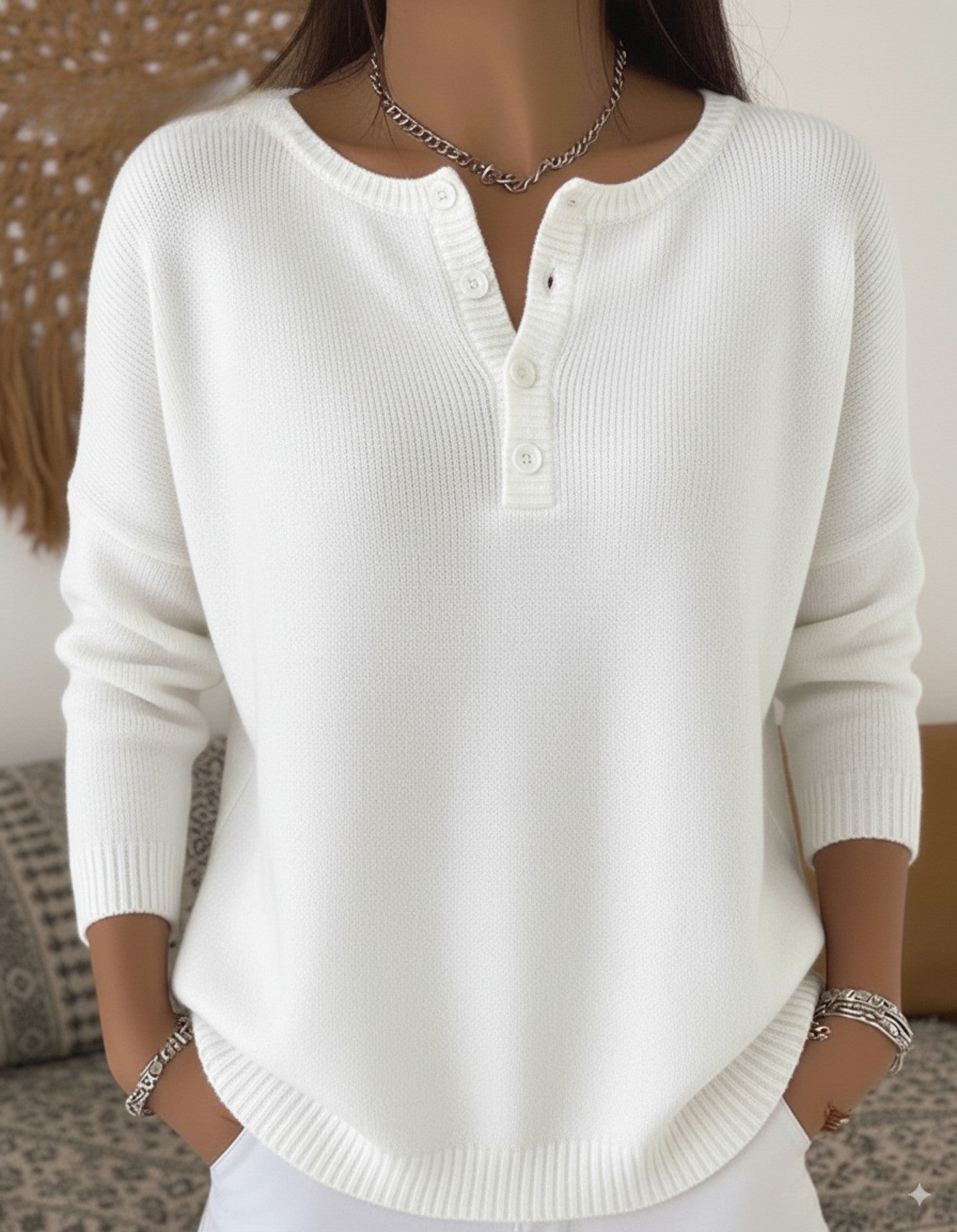 Millie - Soft Solid Color Sweater