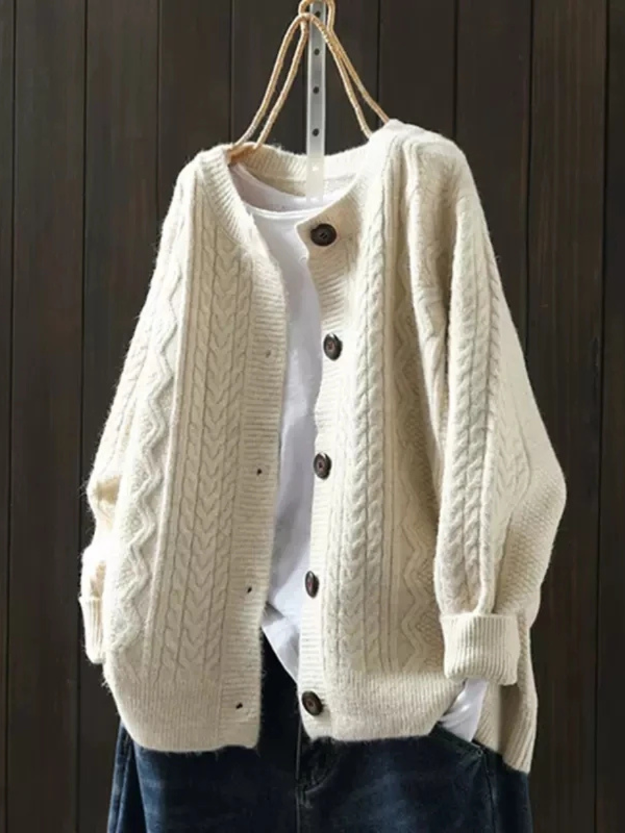 SUMMER - CABLE CARDIGAN