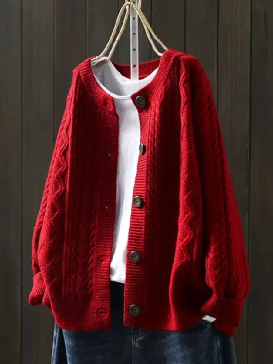 SUMMER - CABLE CARDIGAN
