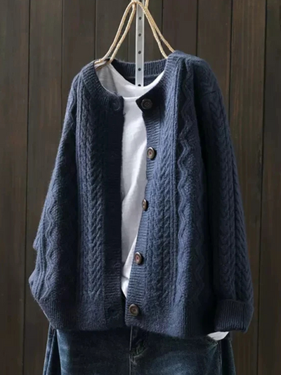 SUMMER - CABLE CARDIGAN