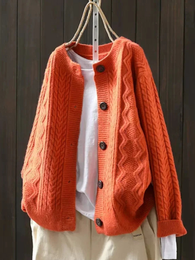SUMMER - CABLE CARDIGAN