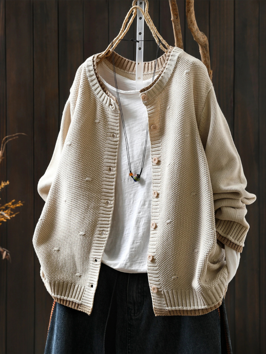 FAYE - TEXTURED CARDIGAN