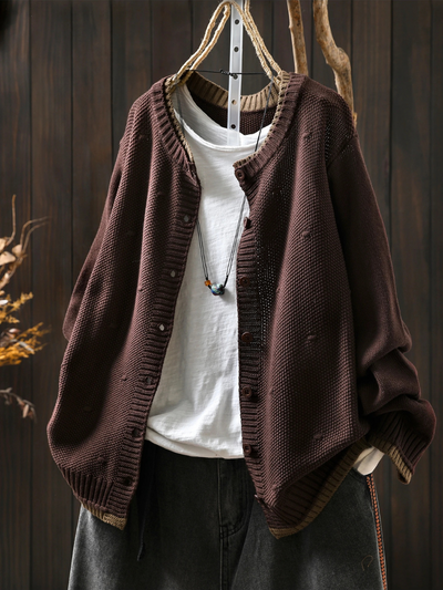 FAYE - TEXTURED CARDIGAN