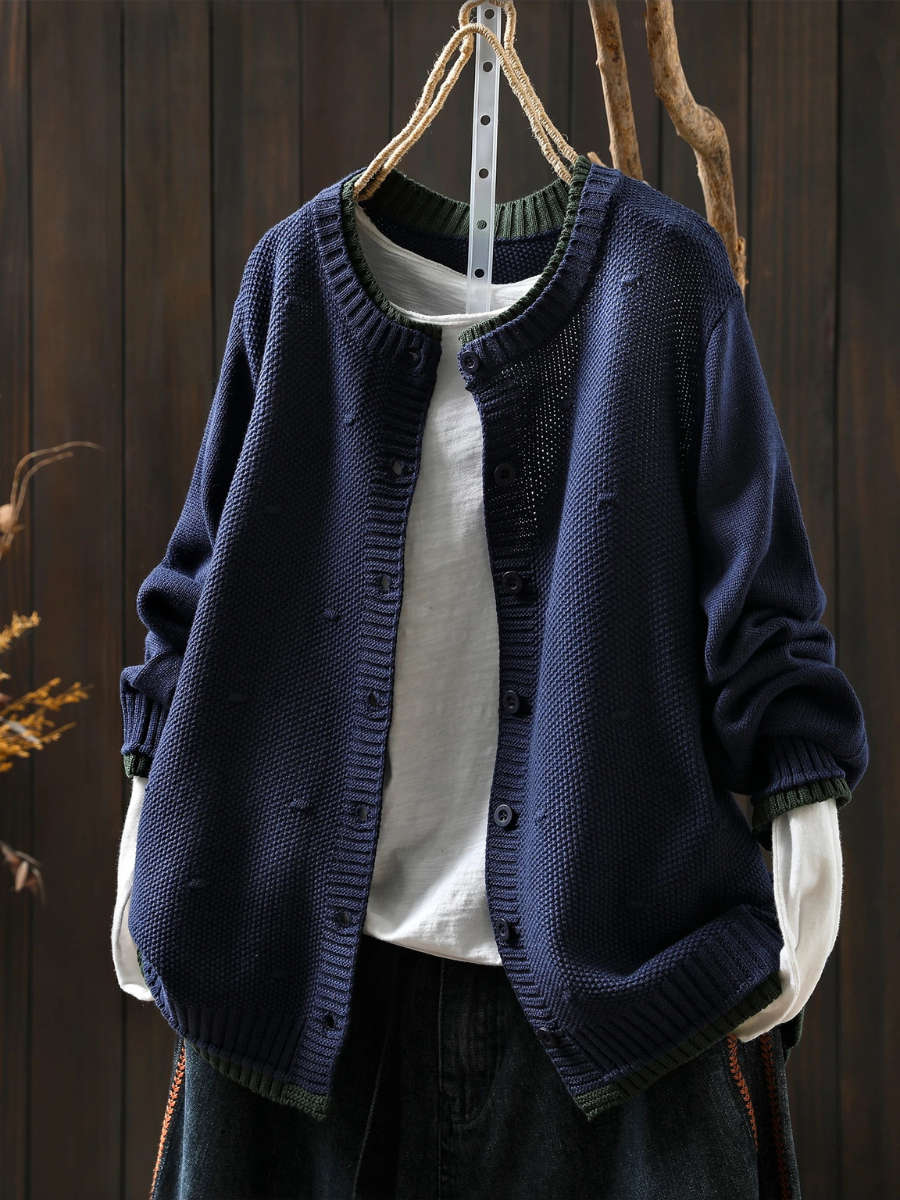 FAYE - TEXTURED CARDIGAN