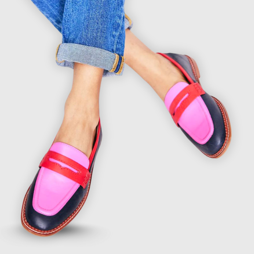 Hallie - Contrast Loafer
