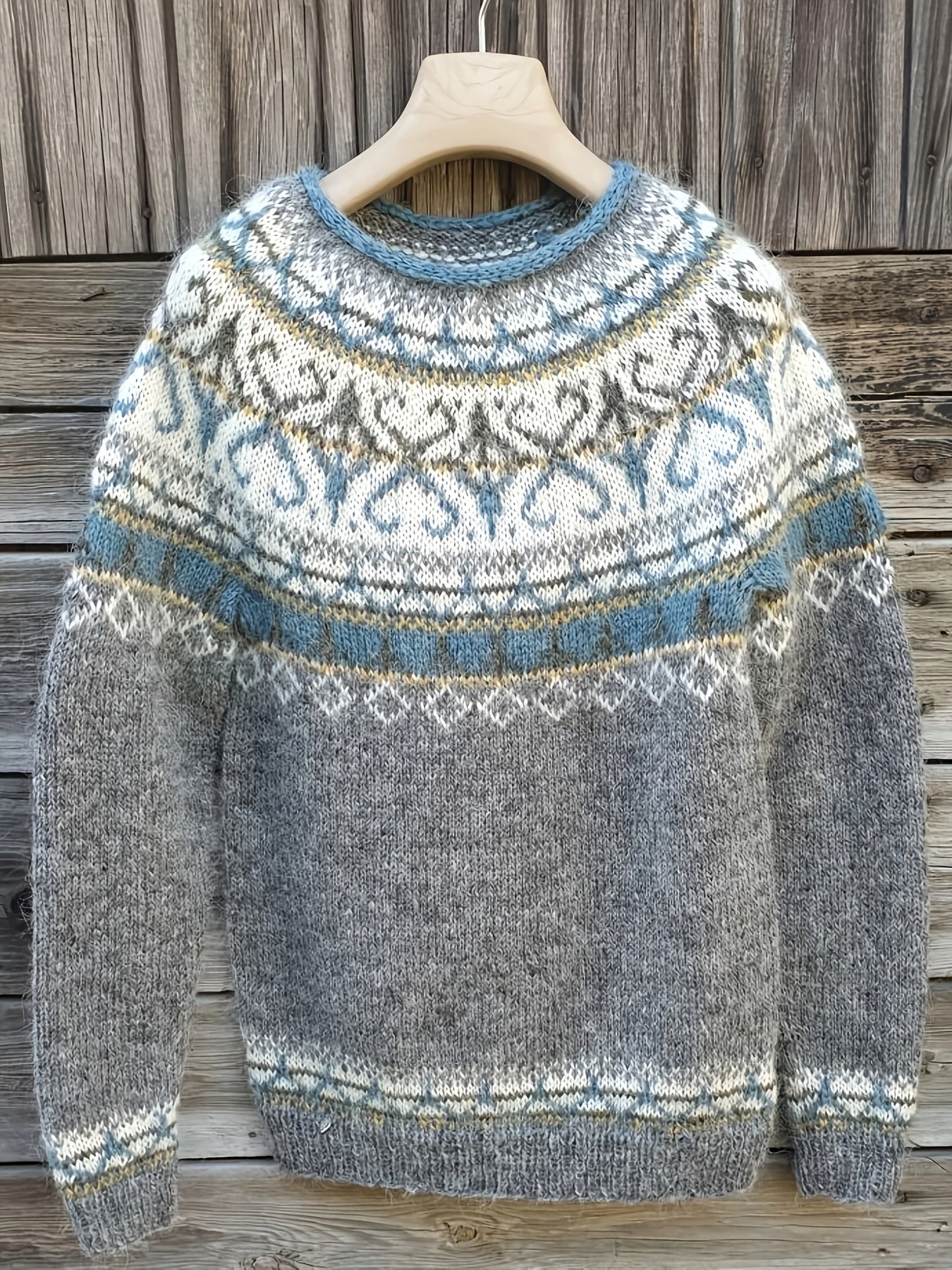 Beatrice - Elegant and Warm Nordic Sweater for Winter