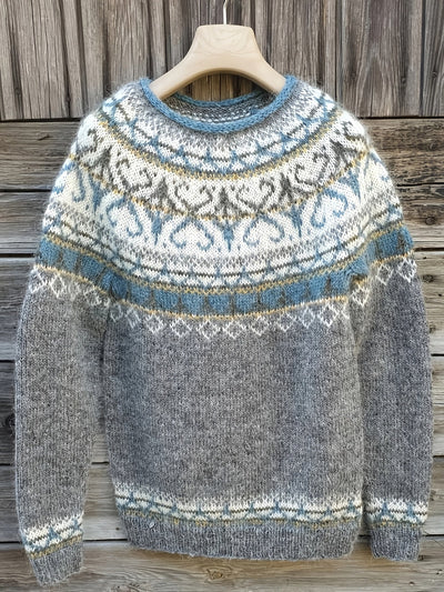 Beatrice - Elegant and Warm Nordic Sweater for Winter