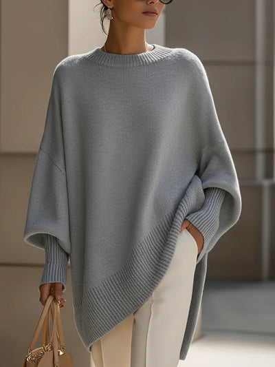 Emma – Effortless Elegance Oversized Poncho