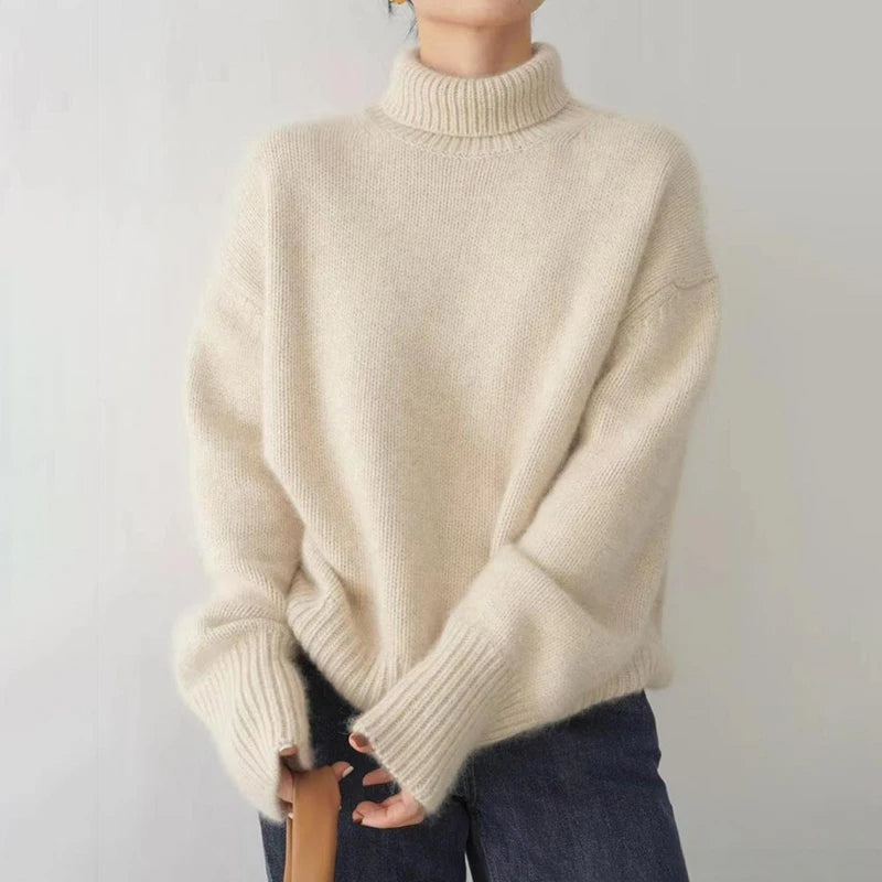 Hallie - Comfy Soft Turtleneck Sweater