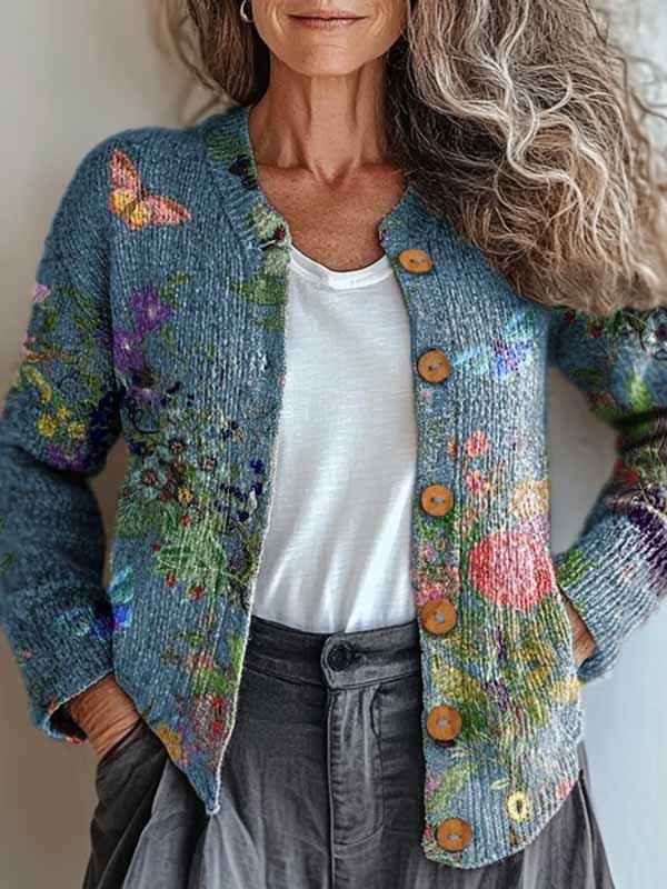 Elodie - Flower Dream Jacket  Elegant and Comfortable for Everyday