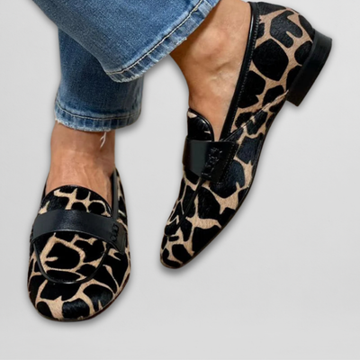 Anna - Animal Print Loafer