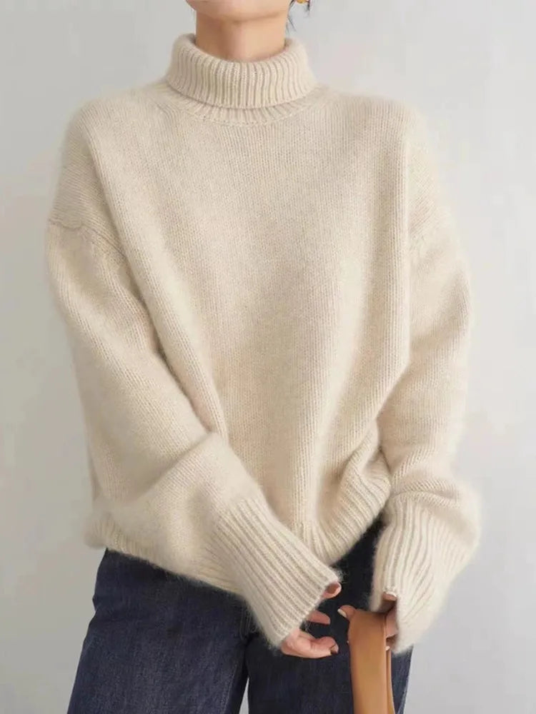 Hallie - Comfy Soft Turtleneck Sweater