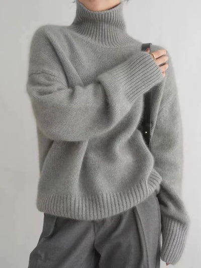 Margot - High Collar Cashmere