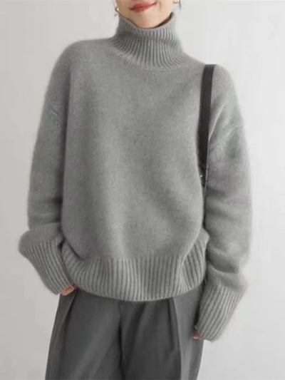 Margot - High Collar Cashmere