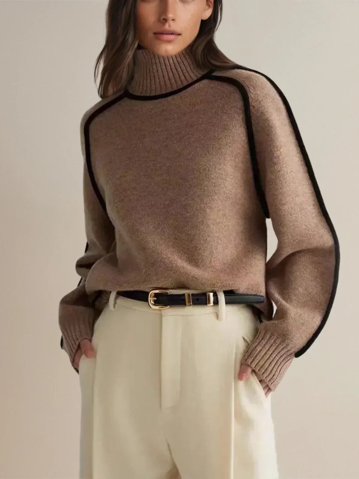 Arabella - Elegant Turtleneck sweater