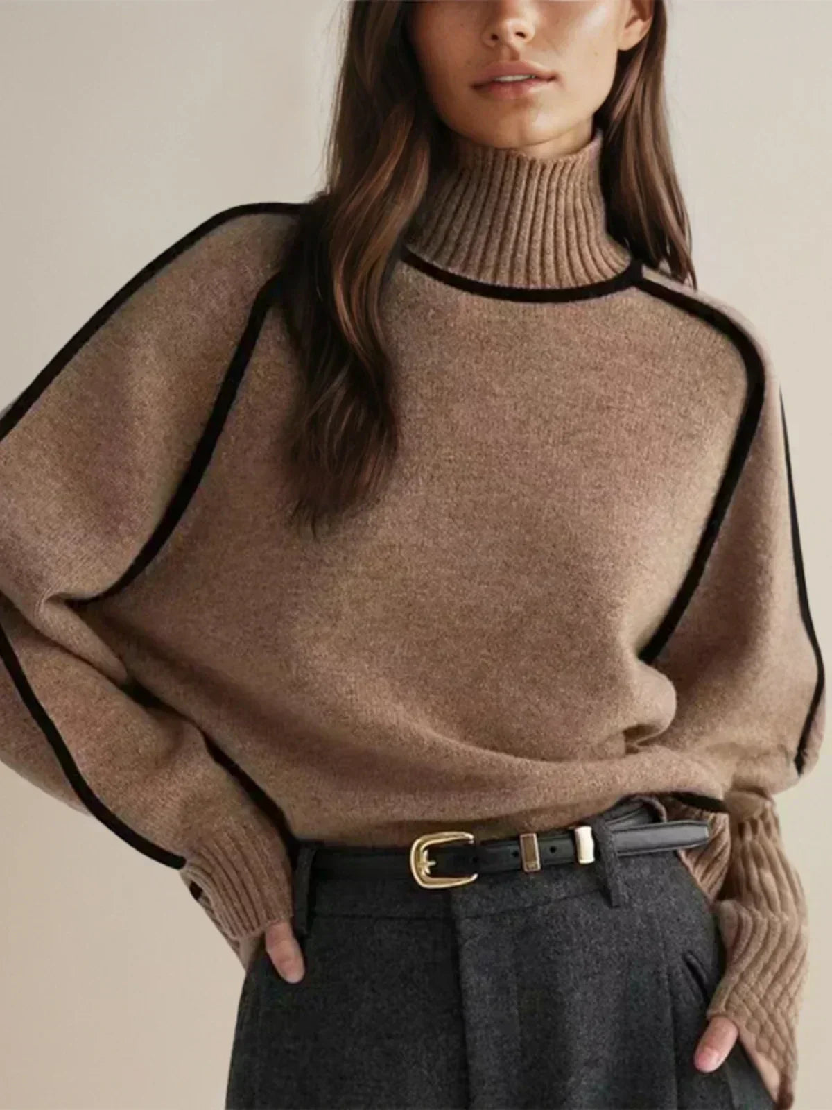 Arabella - Elegant Turtleneck sweater