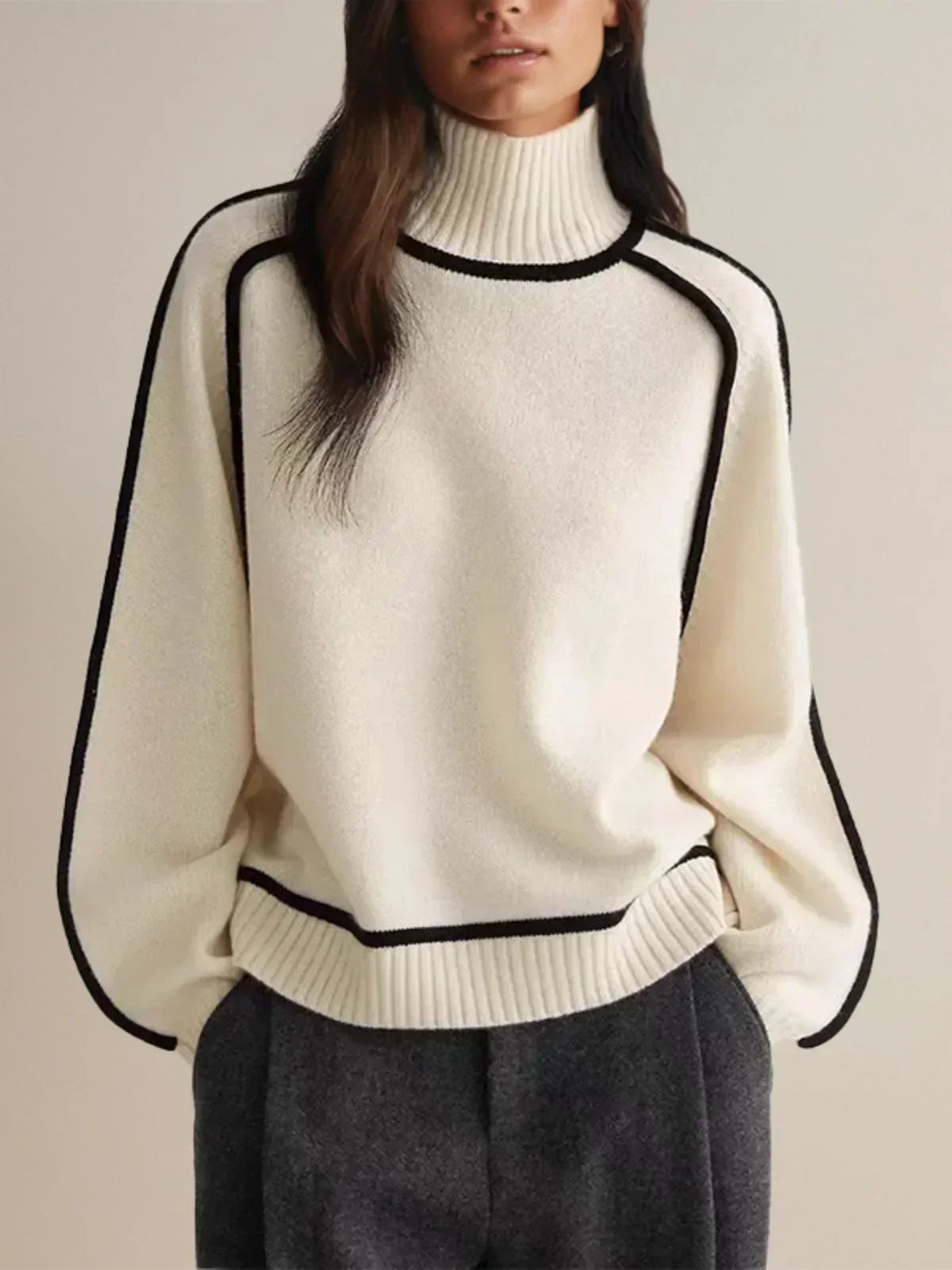 Arabella - Elegant Turtleneck sweater