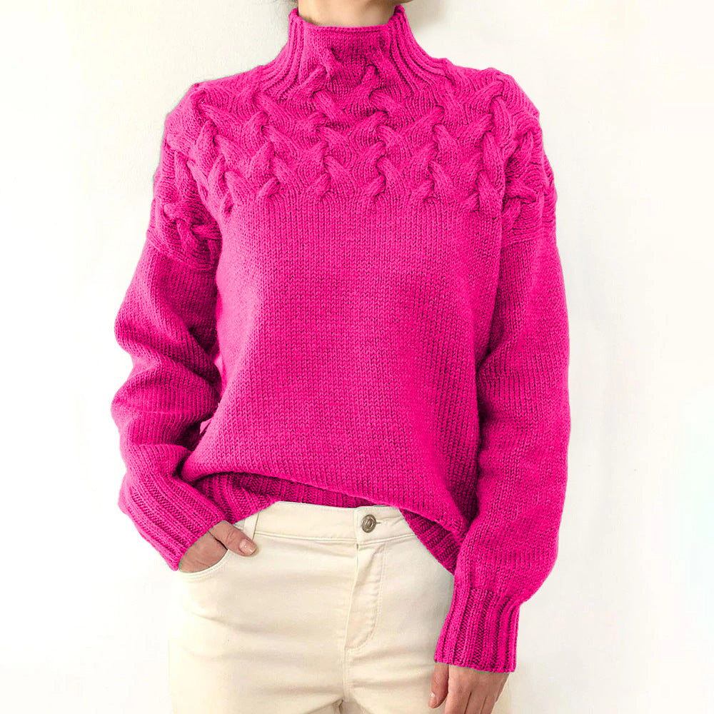 Hollie - Warm Knitted Turtleneck