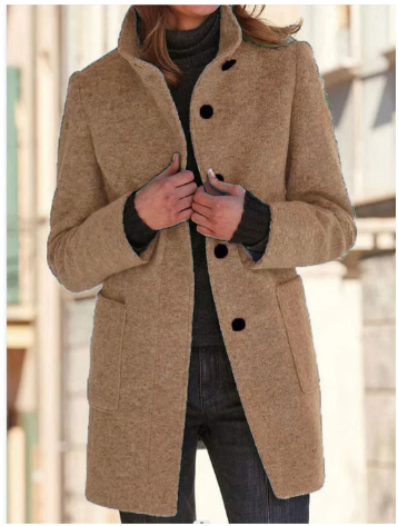 Harlow - Sleek Windbreaker Coat