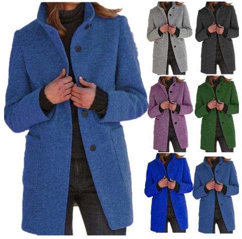 Harlow - Sleek Windbreaker Coat