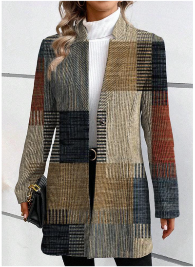 Orla - Elegant Patterned Blazer