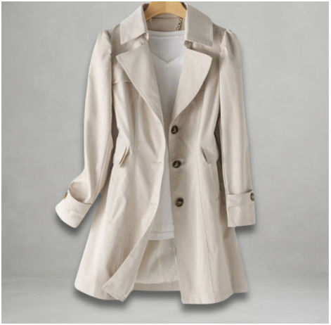 Delilah - Elegant Autumn Trench Coat
