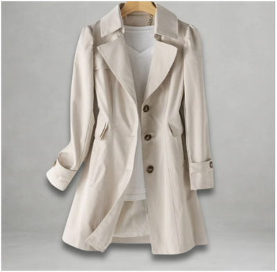 Delilah - Elegant Autumn Trench Coat