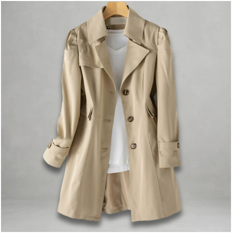 Delilah - Elegant Autumn Trench Coat