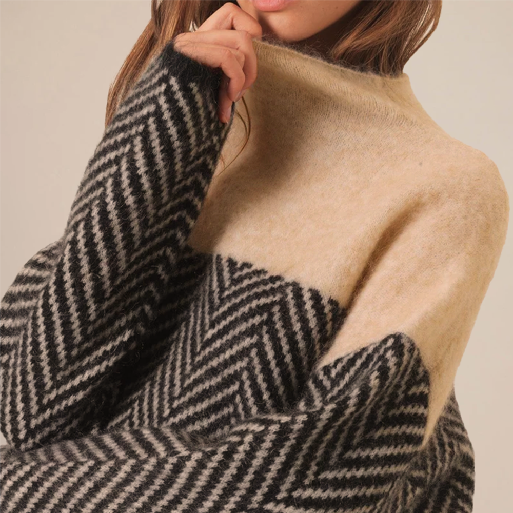 Erin - Premium Turtleneck made of fine knit