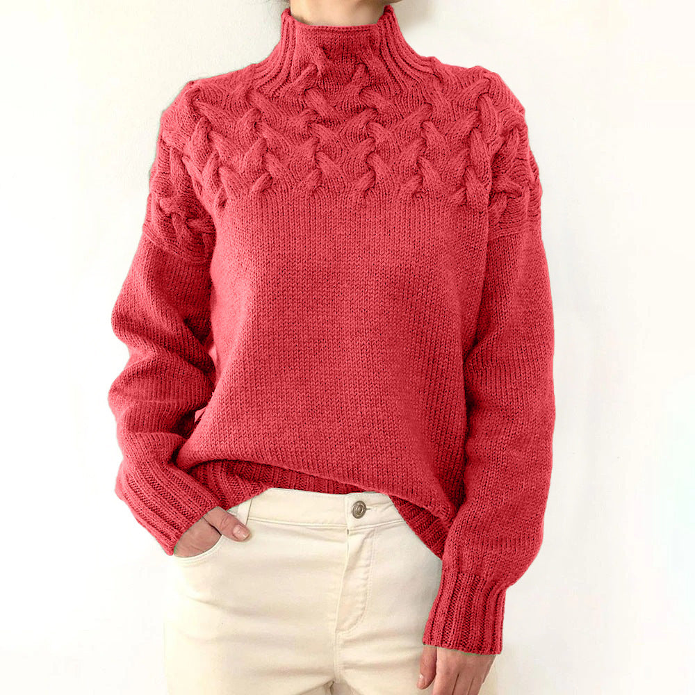 Hollie - Warm Knitted Turtleneck