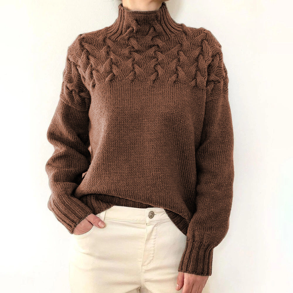 Hollie - Warm Knitted Turtleneck