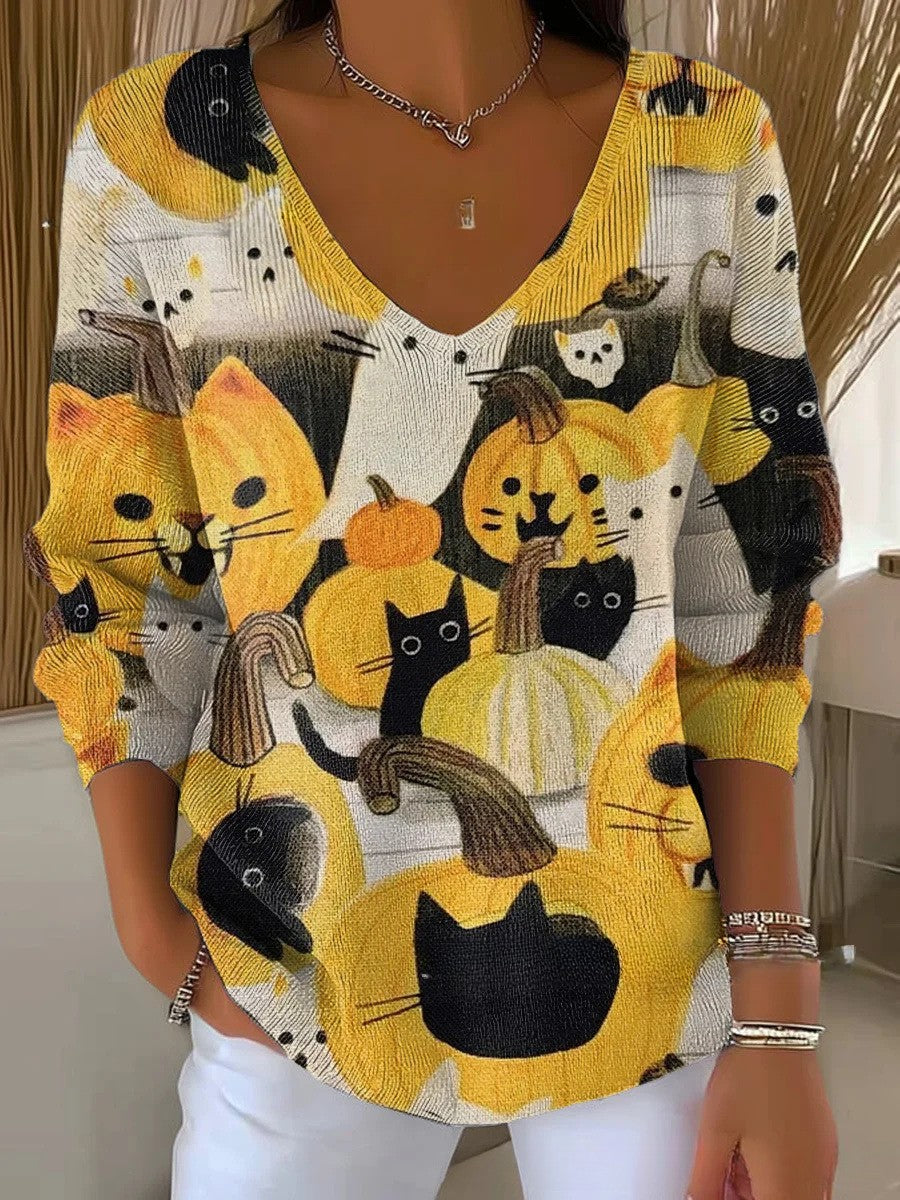 Niamh - V neck sweater