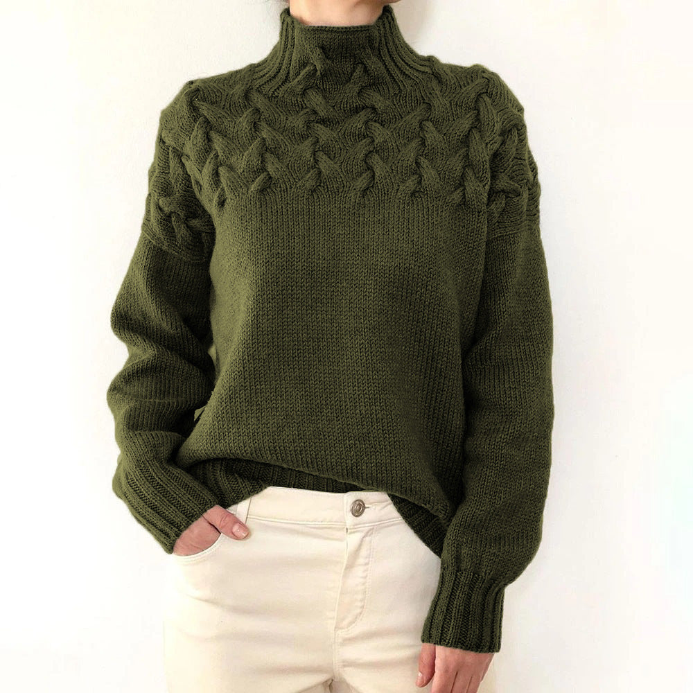 Hollie - Warm Knitted Turtleneck