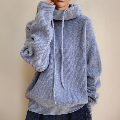Ellie - Turtleneck Sweater Made of Merino Wool