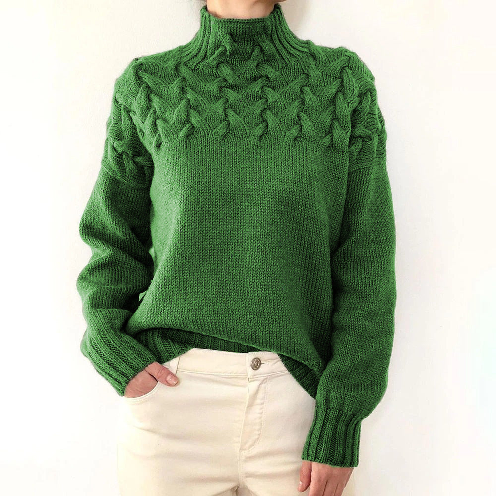 Hollie - Warm Knitted Turtleneck