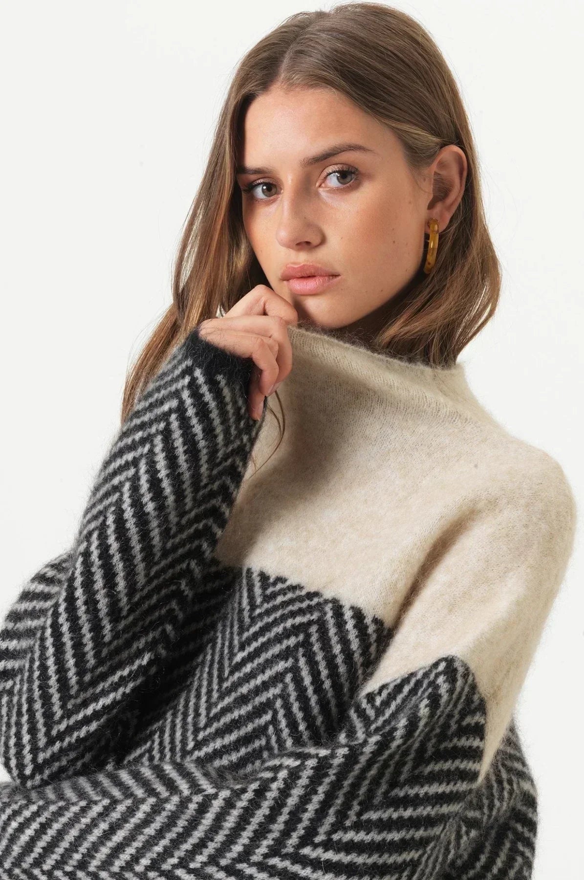 Erin - Premium Turtleneck made of fine knit