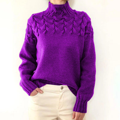 Hollie - Warm Knitted Turtleneck