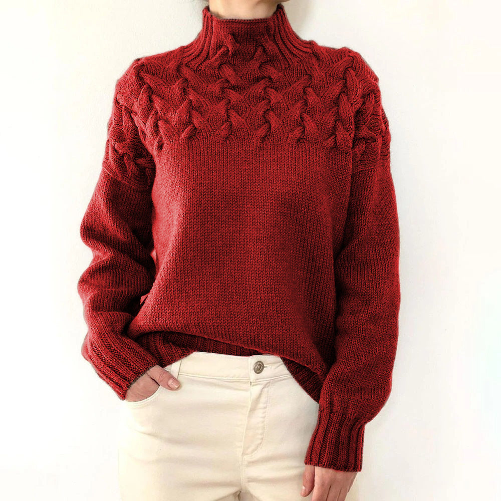 Hollie - Warm Knitted Turtleneck