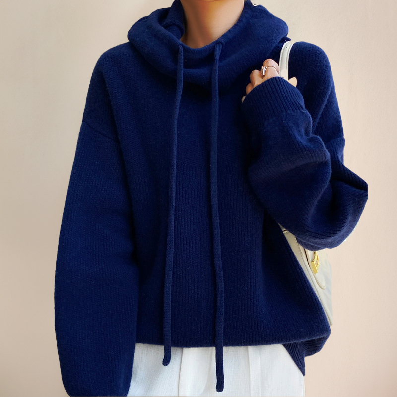 Ellie - Turtleneck Sweater Made of Merino Wool