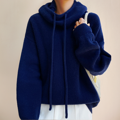 Ellie - Turtleneck Sweater Made of Merino Wool