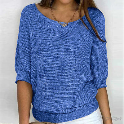 Matilda - Relaxed Knit Top
