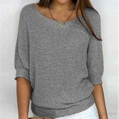 Matilda - Relaxed Knit Top