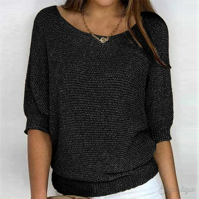 Matilda - Relaxed Knit Top