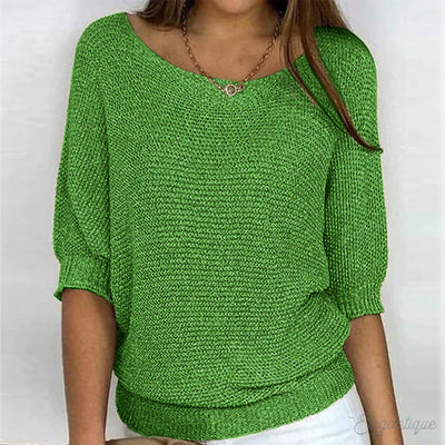 Matilda - Relaxed Knit Top