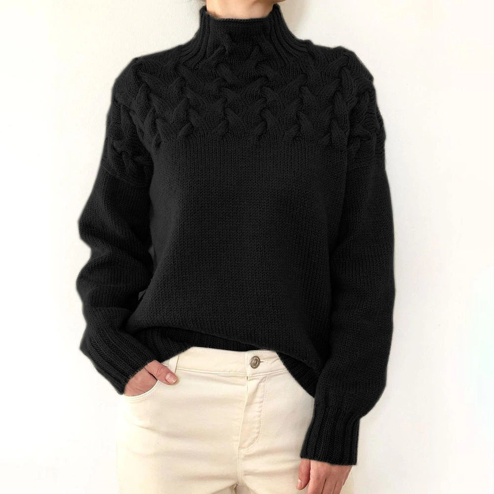 Hollie - Warm Knitted Turtleneck